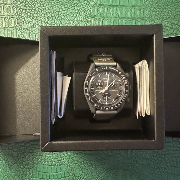 🇨🇭 MISSION TO MERCURY / OMEGA X Swatch Bioceramic Moonswatch Watch - Picture 2 of 10